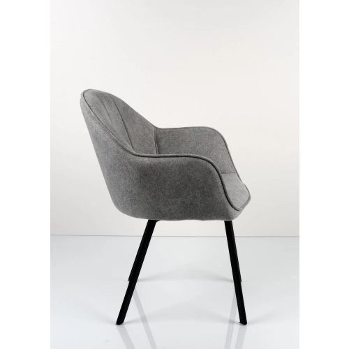 Krzesło DELUXE KR-177 Tkanina STRONG 14 Noga Metalowa